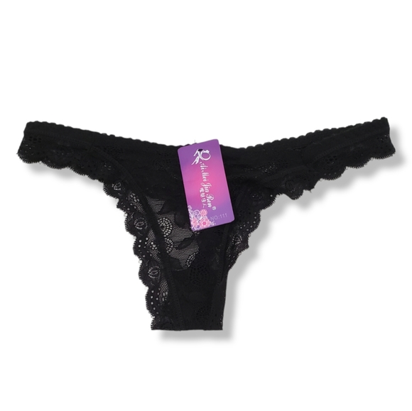 COPY - Sexy Woman Lace Thong Panty - Picture 2 of 6